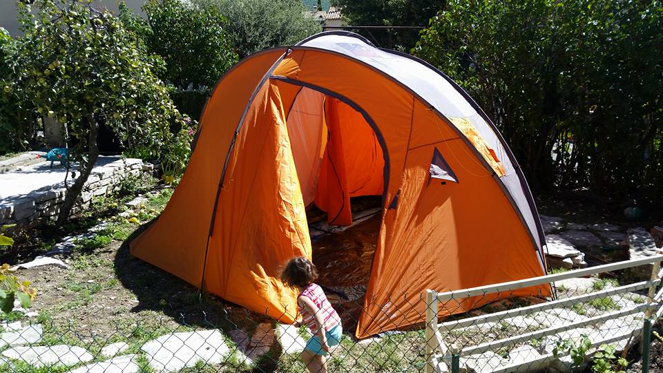 tent-testing-it-in-yard